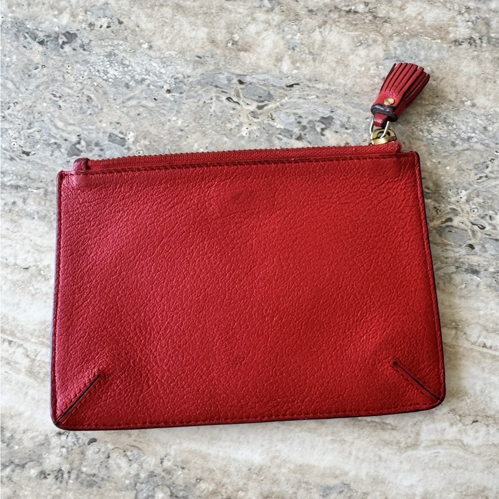 Anya Hindmarch Red Clutch with Eye Motif - Picture 2 of 4